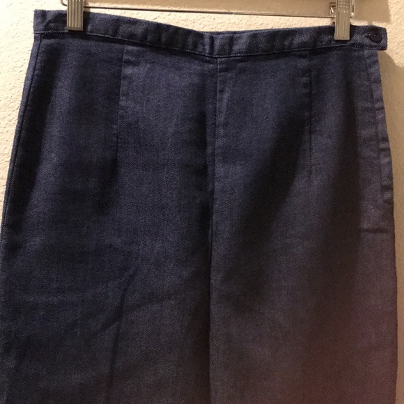 Dark Blue Vintage Retro Denim Jeans - Picture 4 of 16